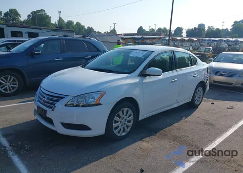 2015 Nissan Sentra S from USA, damaged, VIN 3N1AB7AP3FY264723